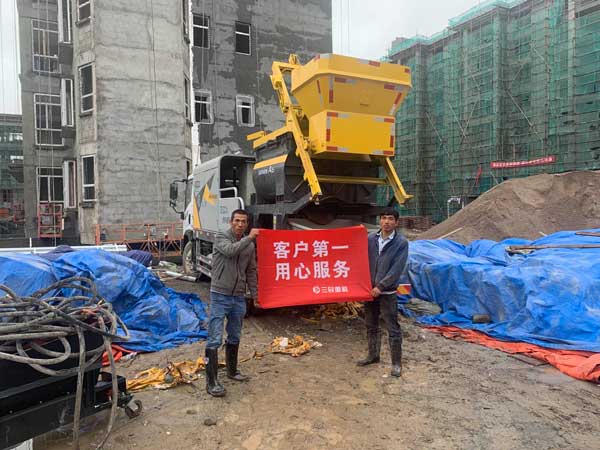 混凝土泵車 混凝土泵車