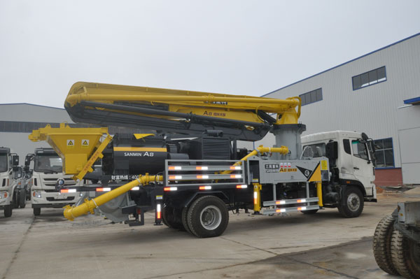 混凝土泵車 混凝土泵車