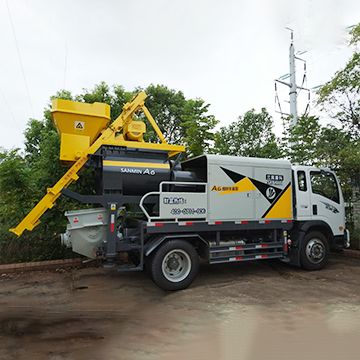 混凝土泵車(chē)泵送前的常規(guī)檢查