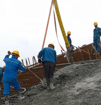 最考驗(yàn)泵車澆筑技術(shù)的活，你干過嗎？